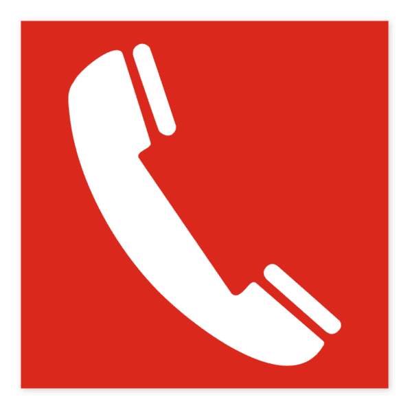 Nödtelefon för brand-skylten har storleken 210x210mm och tillverkas i materialet Aluminium 0.7mm. Denna standardskylt kan anpassas så att du kan skapa din egen version av skylten.